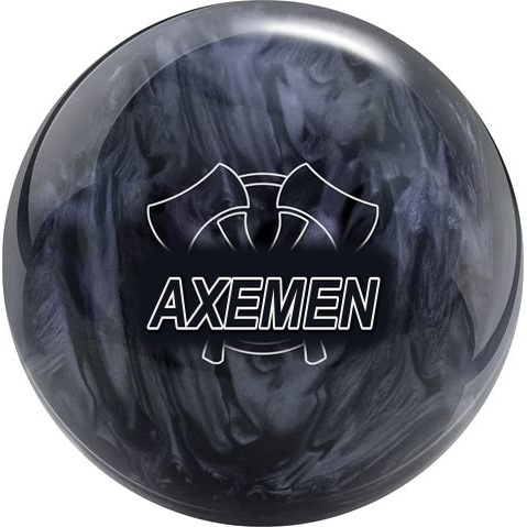 Axemen team logo on the bowling ball
